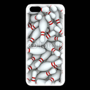 Coque iPhone 5C Quille de bowling en folie