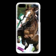 Coque iPhone 5C Saut d'obstacle Equitation