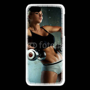 Coque iPhone 5C Musculation féminine