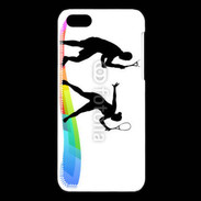 Coque iPhone 5C Squash homme et femme