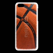 Coque iPhone 5C Fond ballon de basket