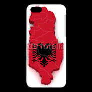 Coque iPhone 5C drapeau Albanie