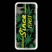 Coque iPhone 5C Since cannabis 1961