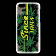Coque iPhone 5C Since cannabis 1984