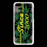 Coque iPhone 5C Since cannabis 2000