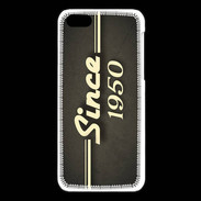 Coque iPhone 5C Since 1950 gris