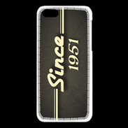 Coque iPhone 5C Since 1951 gris
