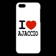 Coque iPhone 5C I love Ajaccio