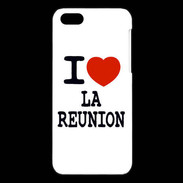 Coque iPhone 5C I love La Réunion