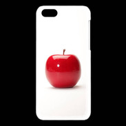 Coque iPhone 5C Belle pomme rouge PR