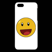 Coque iPhone 5C smiley 4