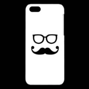 Coque iPhone 5C moustache 1