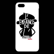 Coque iPhone 5C Adishatz Humour Ardèche 2