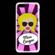 Coque iPhone 5C Miss Cougar Blonde