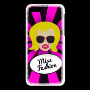Coque iPhone 5C Miss Fashion Blonde