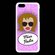 Coque iPhone 5C Miss Fiesta Rousse