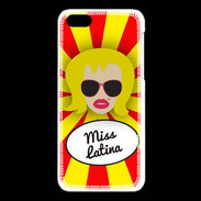 Coque iPhone 5C Miss Latina Blonde