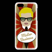 Coque iPhone 5C Mister Business Blond