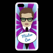 Coque iPhone 5C Mister Car Chatain