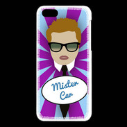Coque iPhone 5C Mister Car Roux