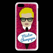Coque iPhone 5C Mister Champagne Blond
