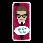Coque iPhone 5C Mister Fiesta Chatain