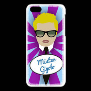 Coque iPhone 5C Mister Gigolo Blond