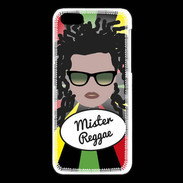 Coque iPhone 5C Mister Reggae Blanc