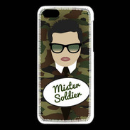 Coque iPhone 5C Mister Soldier Brun