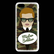 Coque iPhone 5C Mister Soldier Roux