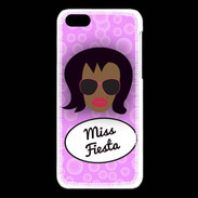 Coque iPhone 5C Miss Fiesta Black