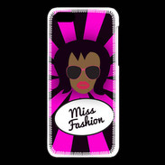 Coque iPhone 5C Miss Fashion Black
