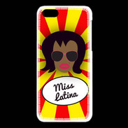 Coque iPhone 5C Miss Latina Black