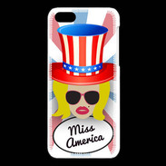 Coque iPhone 5C Miss USA Blonde
