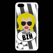 Coque iPhone 5C Miss Bretagne Blonde