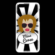 Coque iPhone 5C Miss Corse Rousse