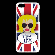 Coque iPhone 5C Miss UK Blonde