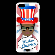 Coque iPhone 5C Mister América Black