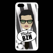 Coque iPhone 5C Mister Bretagne Brun