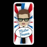 Coque iPhone 5C Mister France Chatain