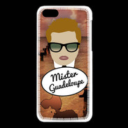 Coque iPhone 5C Mister Guadeloupe Roux
