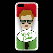 Coque iPhone 5C Mister Italie Roux