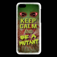 Coque iPhone 5C Keep Calm and Be Mutant