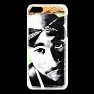 Coque iPhone 5C Graffiti rappeur PB