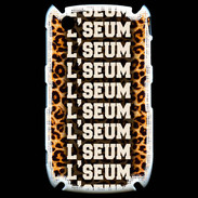 Coque Blackberry 8520 L'seum Léopard