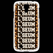 Coque Samsung Galaxy S4 L'seum Léopard