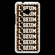 Coque HTC One L'seum Léopard