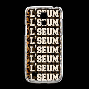 Coque Samsung Galaxy S4mini L'seum Léopard