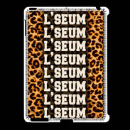 Coque iPad 2/3 L'seum Léopard