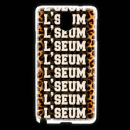 Coque Samsung Galaxy Note 3 L'seum Léopard